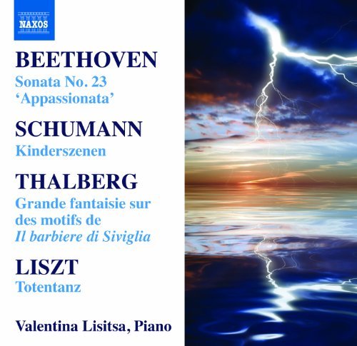 Beethoven: Sonata No. 23 'Appassionata'; Schumann: Kinderszenen; Thalberg: Grande fantaisie sur des motifs; Liszt: Totentanz